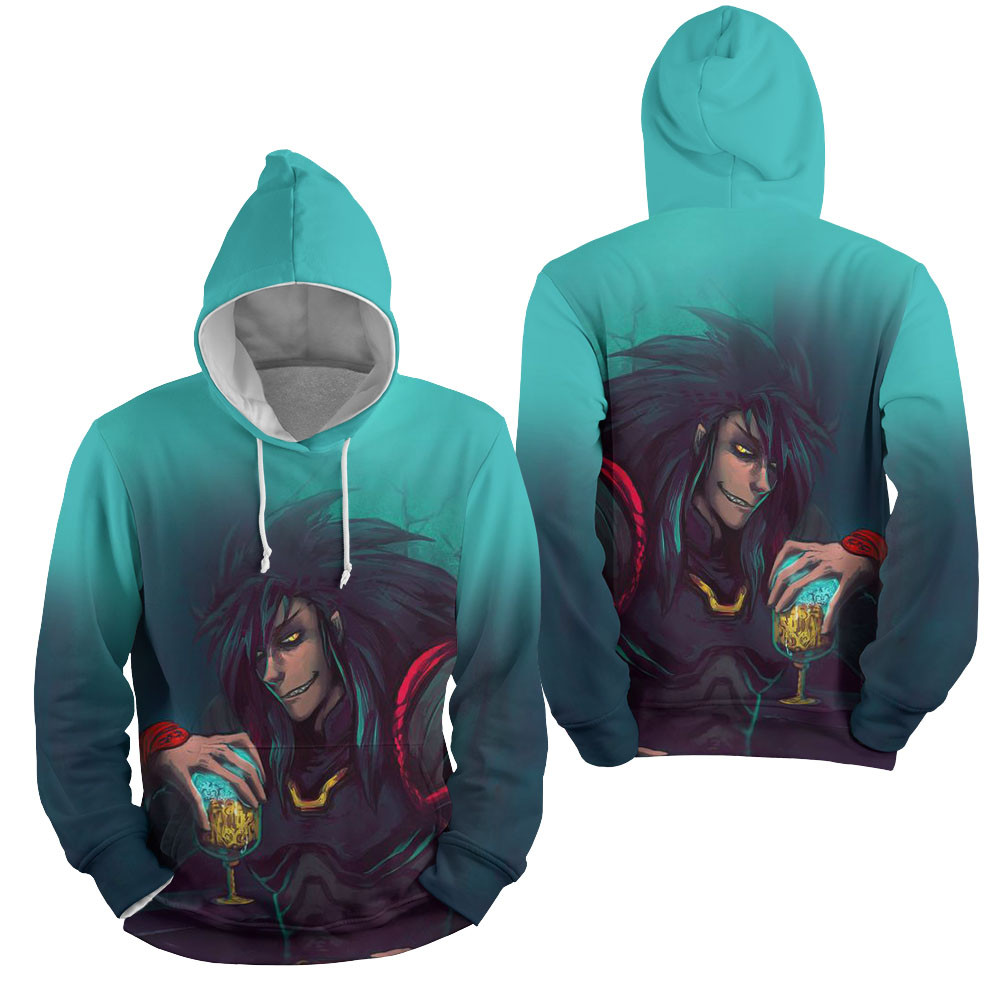 Xiaolin Showdown Bad Mood 3D All Over Printed Sweatshirt, Hoodie, Zip Hoodie | Fan Apparel For Men, Women