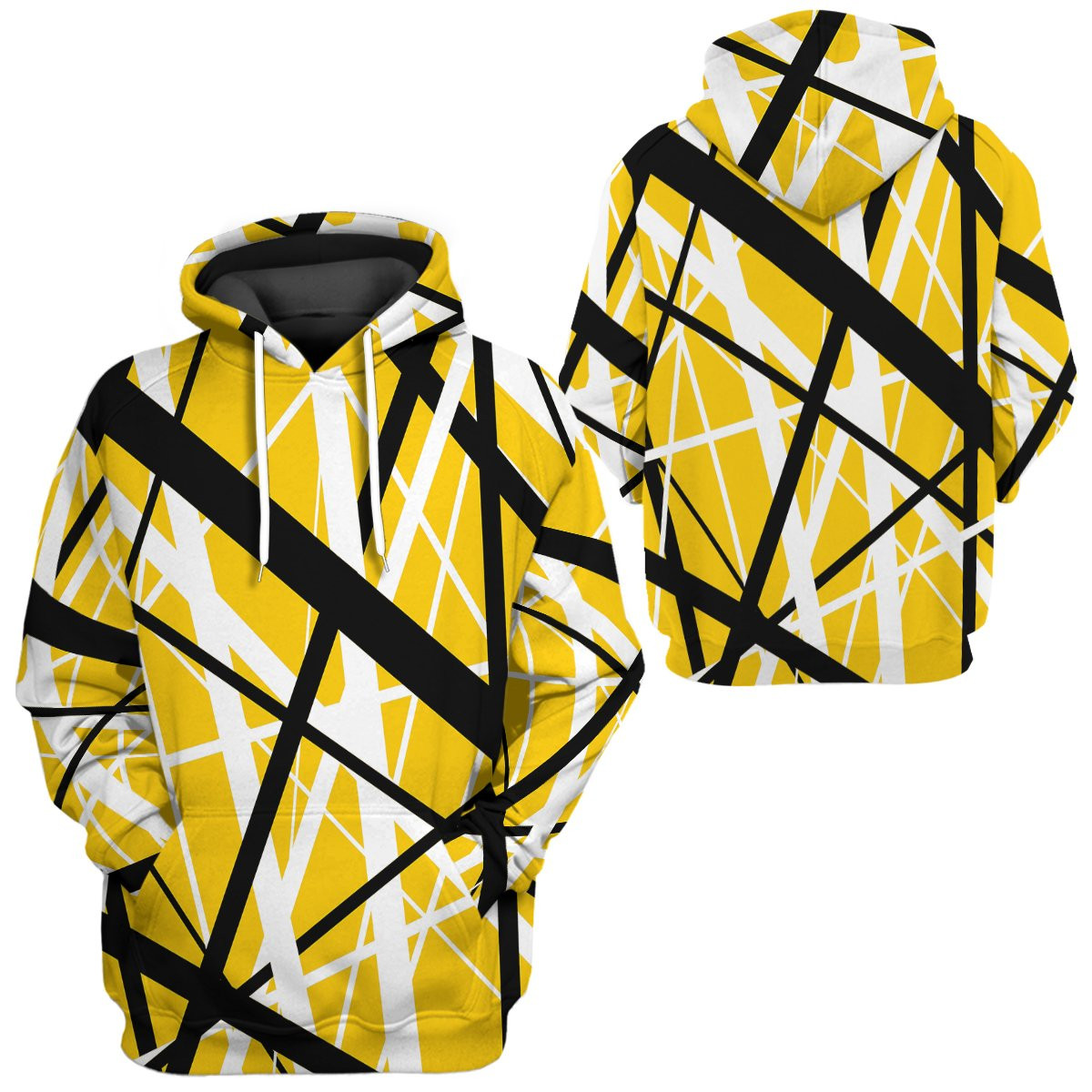 Yellow Frankenstrat Strings 3D All Over Printed Sweatshirt, Hoodie, Zip Hoodie | Fan Apparel For Men, Women