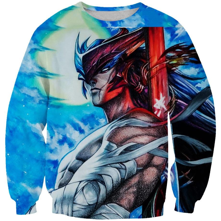 Yone League Of Legends Yone 3D All Over Printed Sweatshirt, Hoodie, Zip Hoodie | Fan Apparel For Men, Women