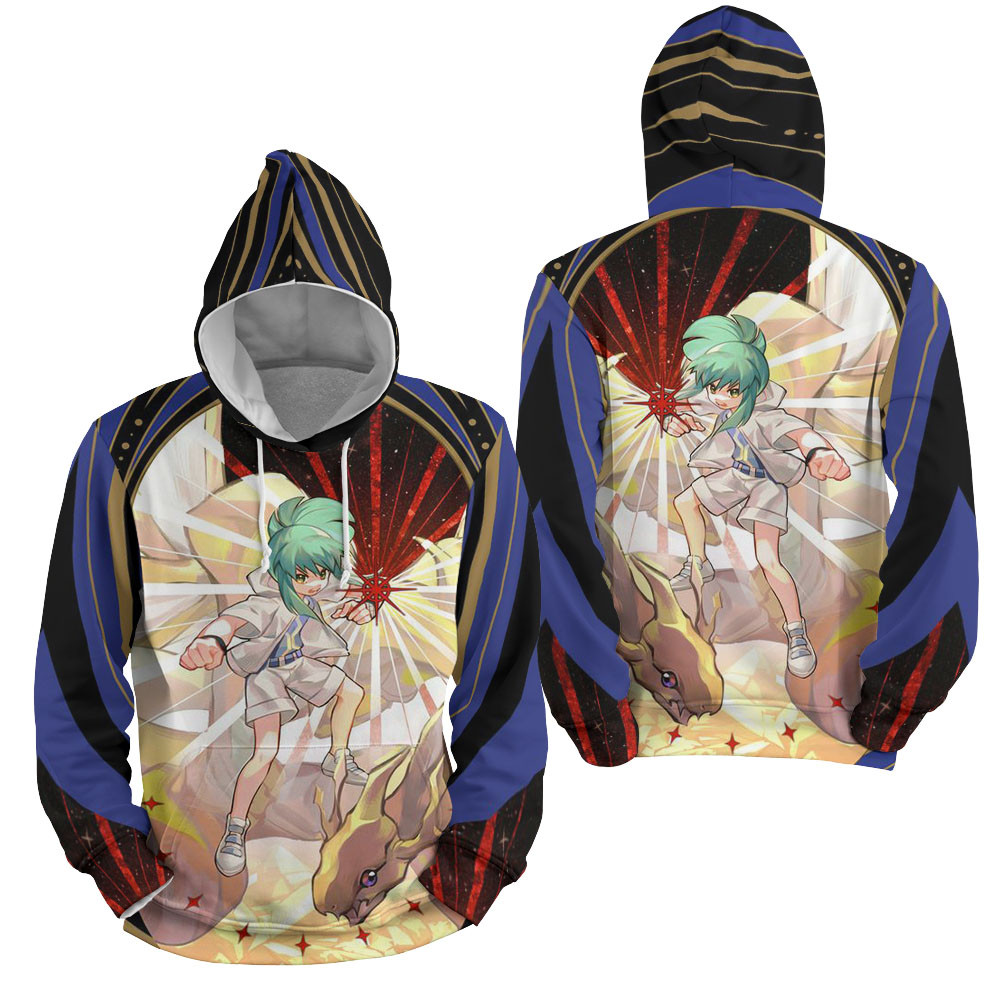 Yu-gi-oh! Leo The Star 3D All Over Printed Sweatshirt, Hoodie, Zip Hoodie | Fan Apparel For Men, Women