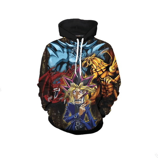 Yu-gi-oh! Trading Card Game 3D All Over Printed Sweatshirt, Hoodie, Zip Hoodie | Fan Apparel For Men, Women