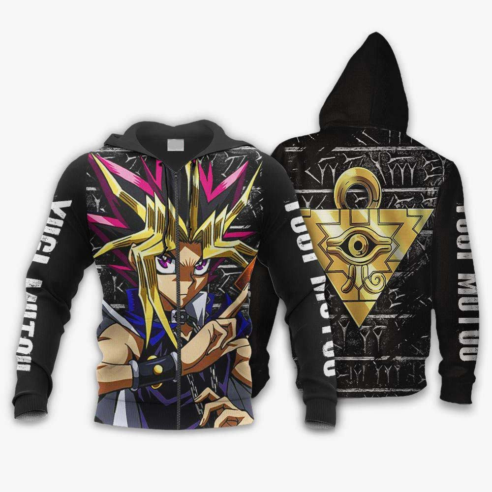 Yu-gi-oh Yugioh Anime 3D All Over Printed Sweatshirt, Hoodie, Zip Hoodie | Fan Apparel For Men, Women