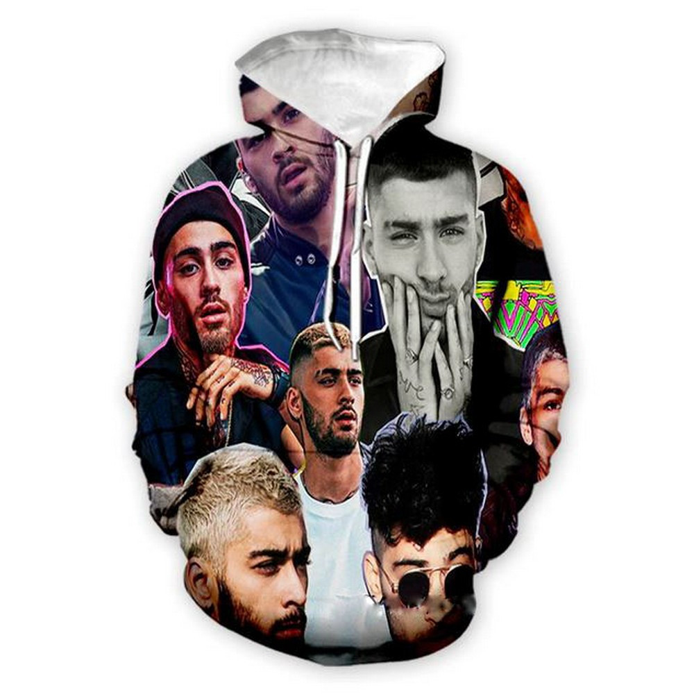 Zayn Malik Men Women's 3D All Over Printed Sweatshirt, Hoodie, Zip Hoodie | Fan Apparel For Men, Women